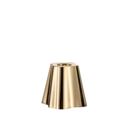 Iittalas Aalto lysestage 6,5 cm messing