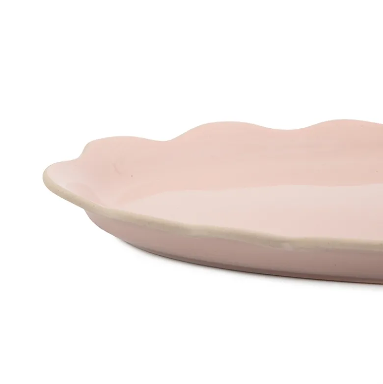 Jamie Oliver Big Love serveringsfad lyserød 35x20x2 cm