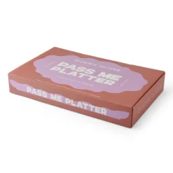 Jamie Oliver Big Love serveringsfad lyserød 35x20x2 cm