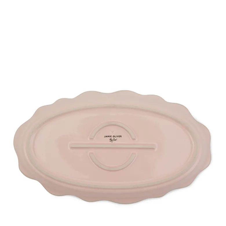 Jamie Oliver Big Love serveringsfad lyserød 35x20x2 cm