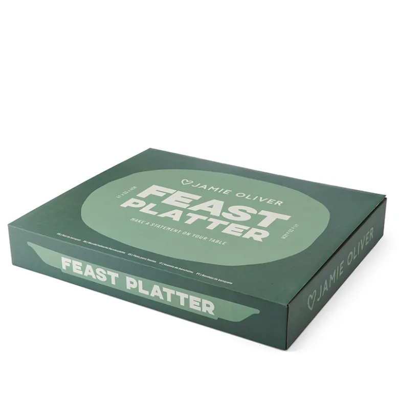 Jamie Oliver Big Love serveringsfad grøn 41x33cm