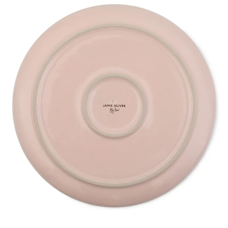 Jamie Oliver Big Love tallerken lyserød Ø 27 cm 4 stk.