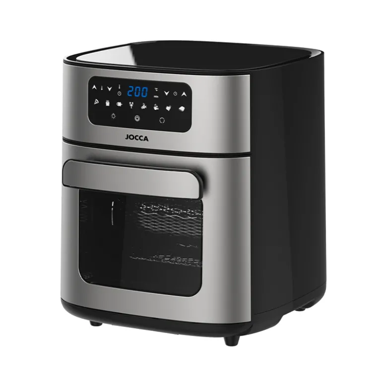 Jocca digital airfryer sort 10 liter 1700 watt