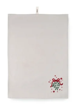 Juna Christmas Fable viskestykke sand 50x70 cm