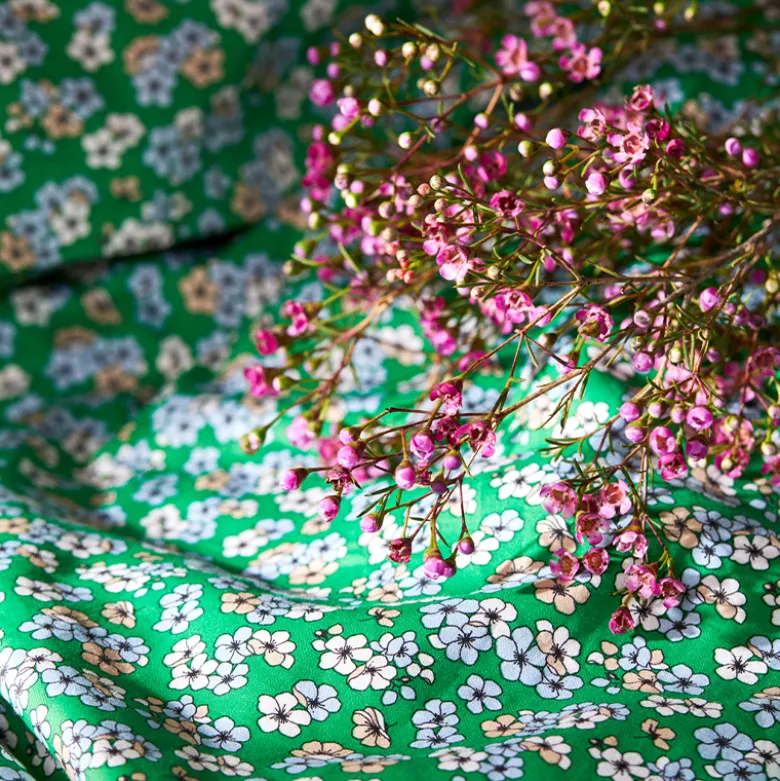 Juna Grand Pleasantly sengetøj grøn 140x220 cm