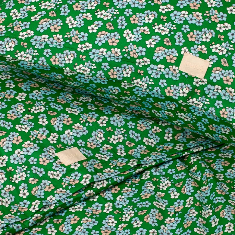 Juna Grand Pleasantly sengetøj grøn 140x220 cm