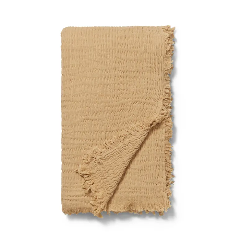 Juna Reloved sengetæppe sand 240x260 cm