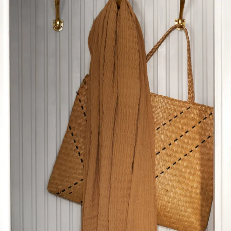Juna Reloved sengetæppe sand 240x260 cm