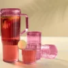 Kande med 4 kopper assorterede farver 1,2 liter
