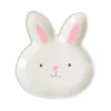 Kanin tallerken hvid dolomit 22 cm