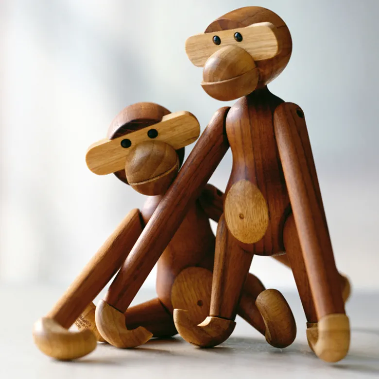 Kay Bojesen Abe stor 47 cm teak/limba
