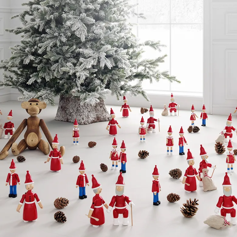 Kay Bojesen Julemand Santa Kay med gavesæk