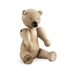 Kay Bojesen Liliput Bjørn eg/ahorn H 9,5 cm