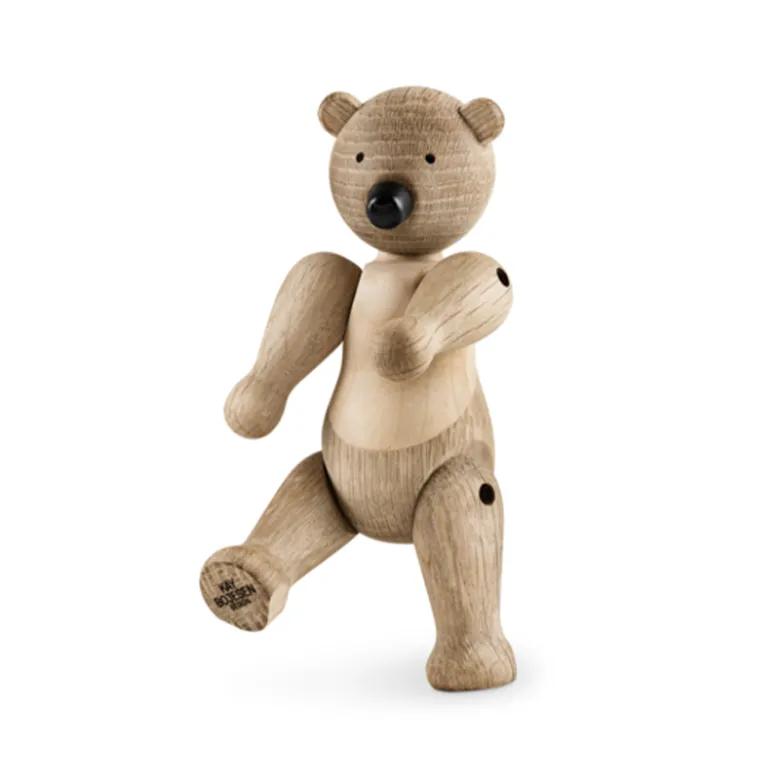 Kay Bojesen Liliput Bjørn eg/ahorn H 9,5 cm