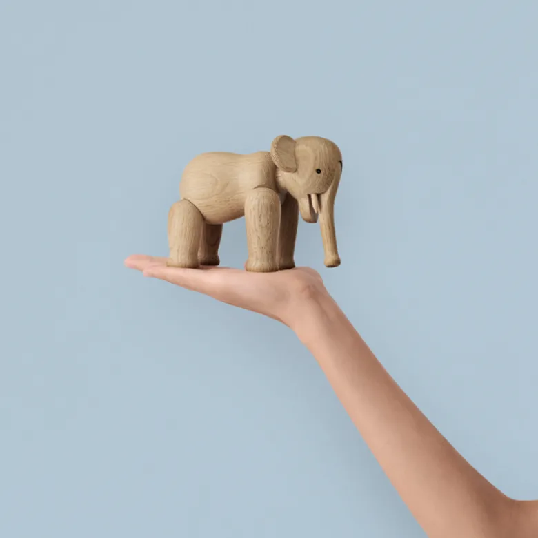 Kay Bojesen lille elefant eg H 13 cm
