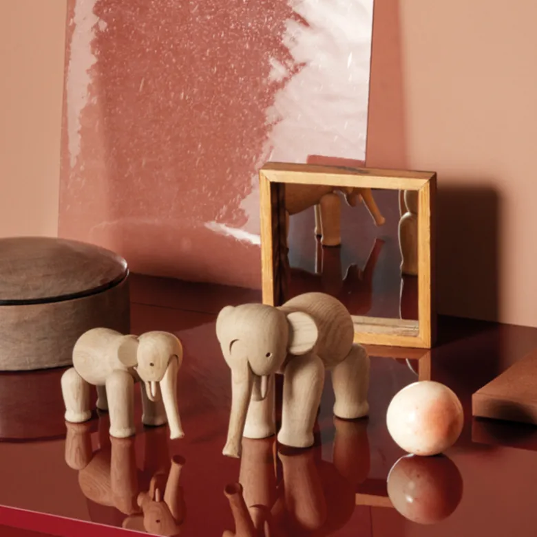 Kay Bojesen lille elefant eg H 13 cm