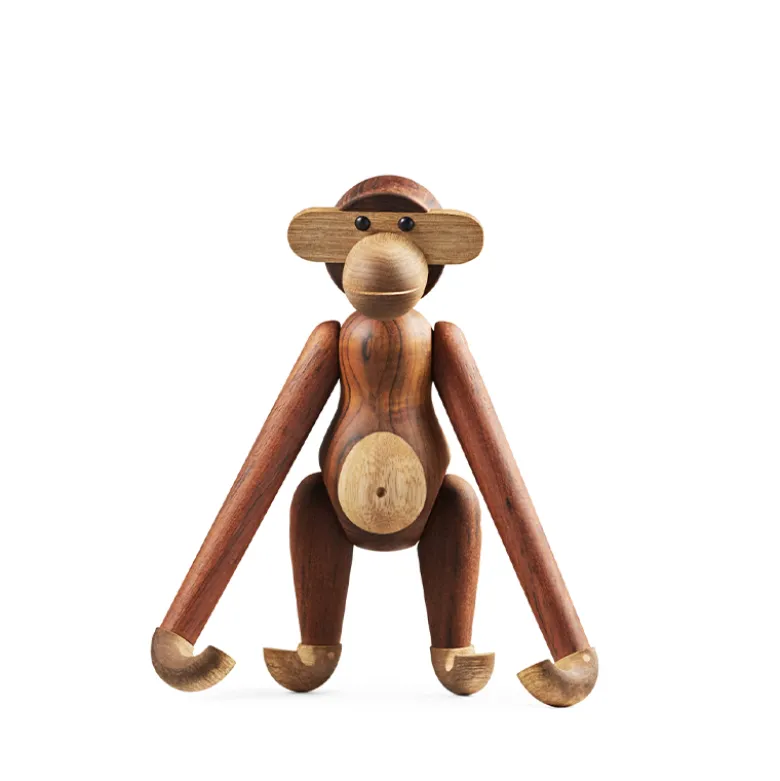Kay Bojesen mini abe teak/limba 9,5 cm