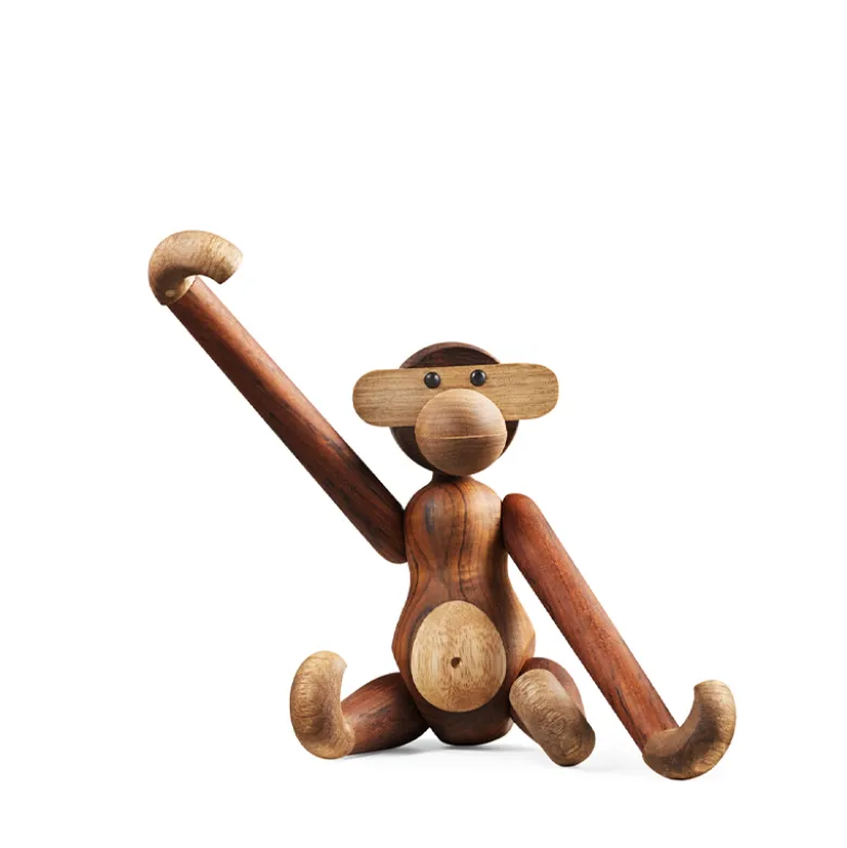 Kay Bojesen mini abe teak/limba 9,5 cm