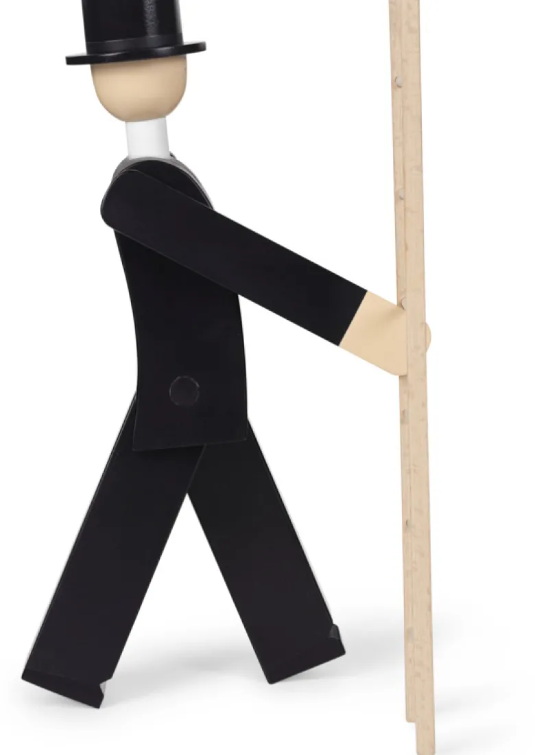 Kay Bojesen Skorstensfejer træfigur sort