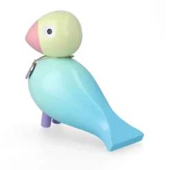 Kay Bojesen Story Birds Glæde sangfugl lyseblå H 15,5 cm