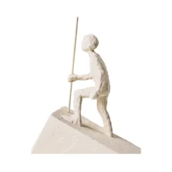 Kähler Astro stenbuk skulptur hvid 25 cm