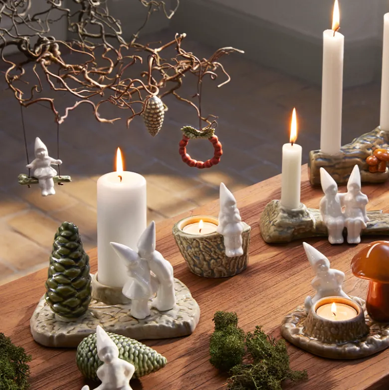Kähler Christmas Tales grankogle grøn