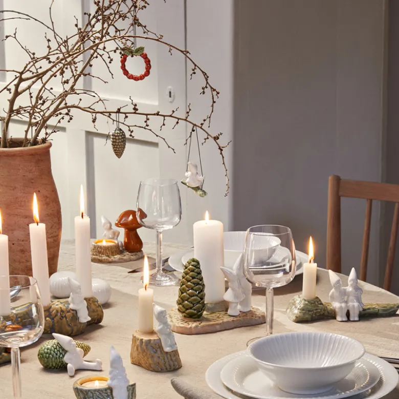 Kähler Christmas Tales grankogle grøn