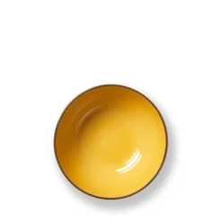 Kähler Colore skål saffron yellow Ø 19 cm