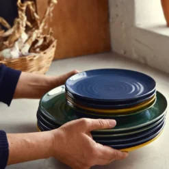 Kähler Colore tallerken sage grøn Ø 27 cm