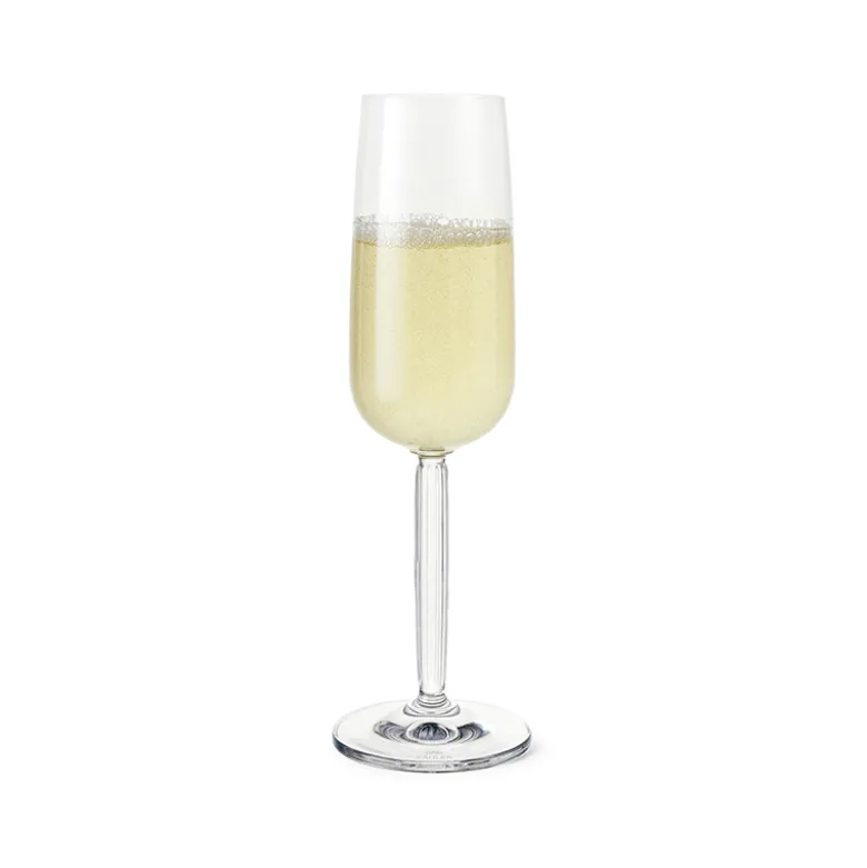 Kähler Hammershøi champagneglas klar 2 stk. 24 cl