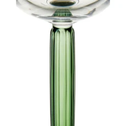 Kähler Hammershøi champagneglas grøn 2 stk. 24 cl