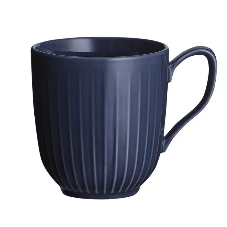 Kähler Hammershøi krus indigo blå 33 cl