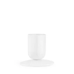 Kähler Hammershøi lysestage hvid 9,5 cm