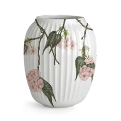 Kähler Hammershøi mors dag-vase 2025 kirsebærblomst H 21 cm