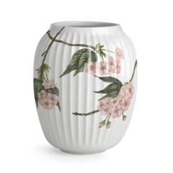 Kähler Hammershøi mors dag-vase 2025 kirsebærblomst H 21 cm
