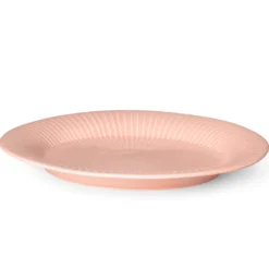 Kähler Hammershøi ovalt fad lyserød 28,5 cm