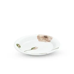 Kähler Hammershøi Poppy tallerken hvid 27 cm