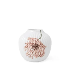 Kähler Hammershøi Poppy vase 13 cm lyserød