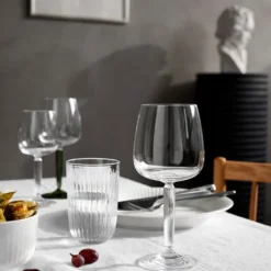 Kähler Hammershøi rødvinsglas klar 2 stk. 49 cl.