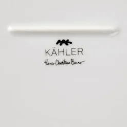 Kähler Hammershøi serveringsfad ovalt 40x22,5 cm