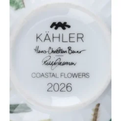 Kähler Hammershøi Summer 2026 coastal flower krus 33 cl