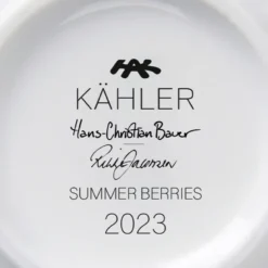 Kähler Hammershøi Summer 2023 sommerbær krus 33 cl
