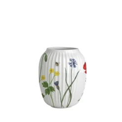 Kähler Hammershøi Summer vase hvid H 21 cm