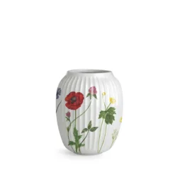 Kähler Hammershøi Summer vase hvid H 21 cm