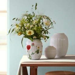 Kähler Hammershøi Summer vase hvid H 21 cm