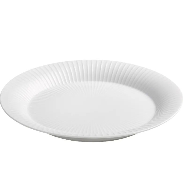 Kähler Hammershøi tallerken hvid 22 cm