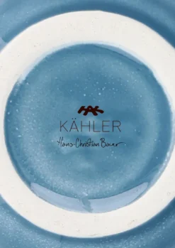 Kähler Hammershøi Unfold vase blå H 20,5 cm
