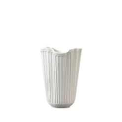 Kähler Hammershøi Unfold vase hvid H 20,5 cm