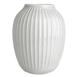 Kähler Hammershøi vase hvid 25 cm