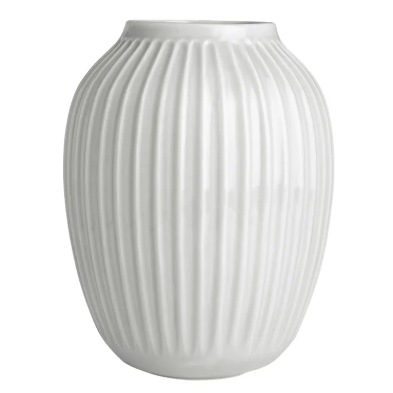 Kähler Hammershøi vase hvid 25 cm